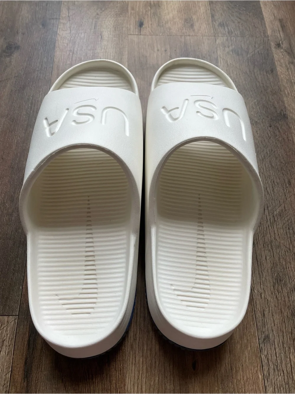 Nike Men's Size 12 Calm Slide Olympics USA White Sail FV5601-100